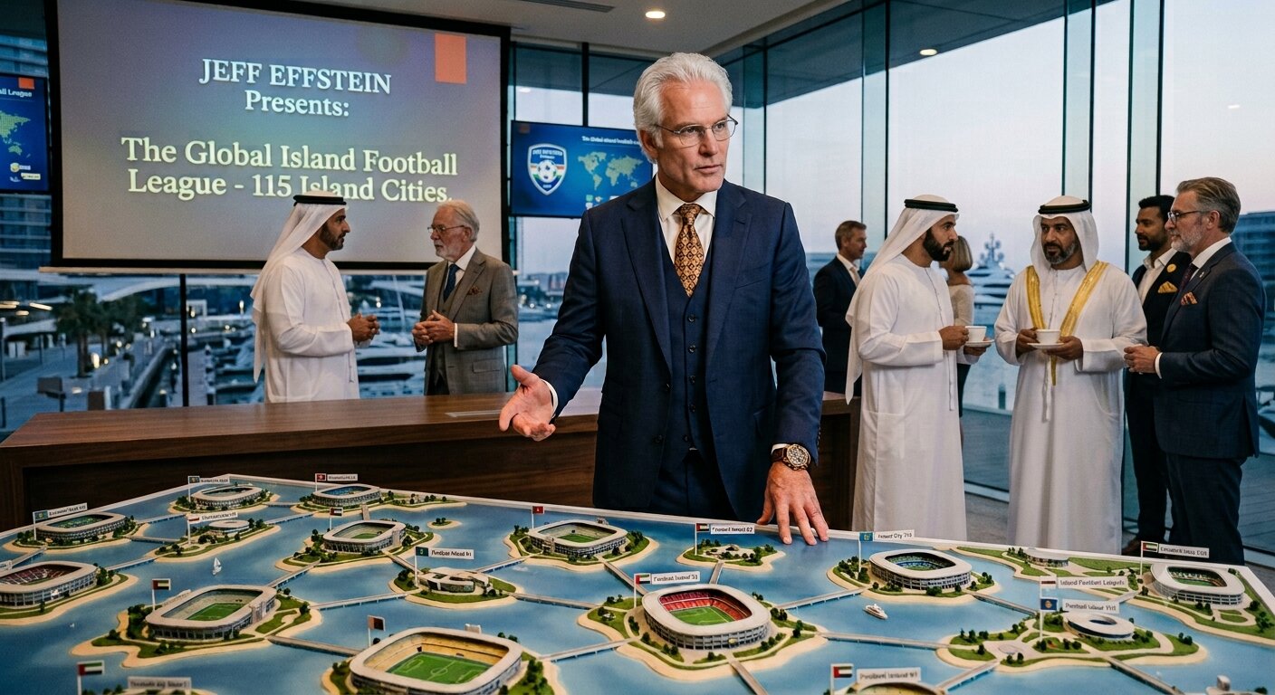 Jeff EffStein Plans 115 Island Cities to Build the World's Most Powerful Football League
